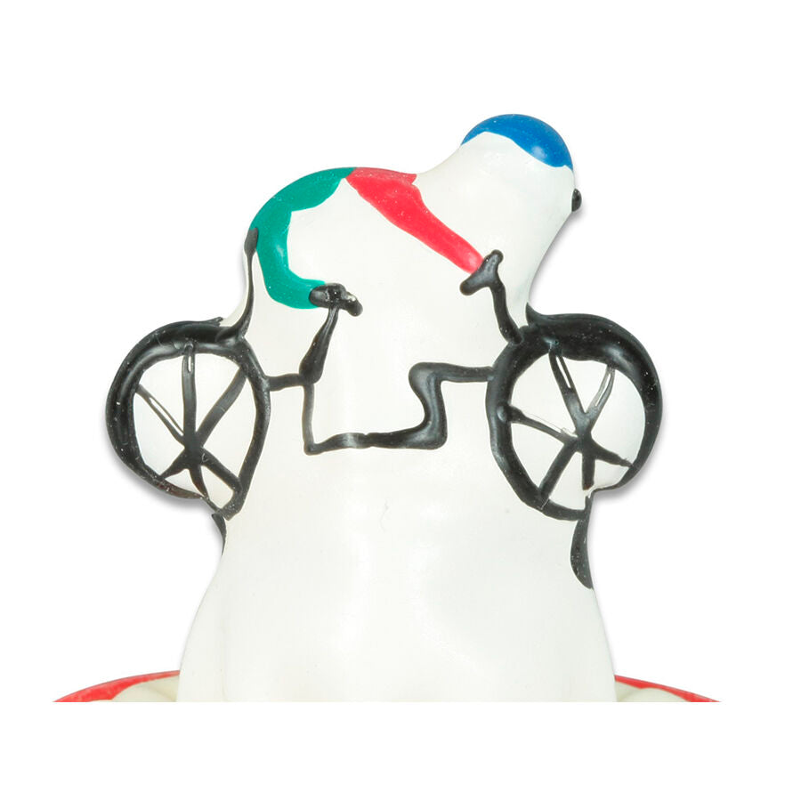 CONDOMERIE - HANDPAINTED NOVELTY CONDOMS BICYCLE - My naughty haven #