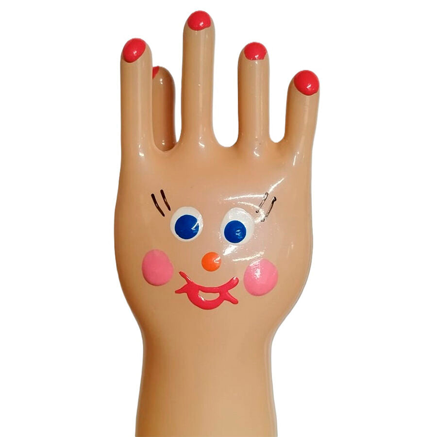 CONDOMERIE - HANDPAINTED NOVELTY CONDOMS BIG HAPPY HAND XL - My naughty haven #
