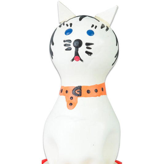 CONDOMERIE - HANDPAINTED NOVELTY CONDOMS CAT WHITE - My naughty haven #