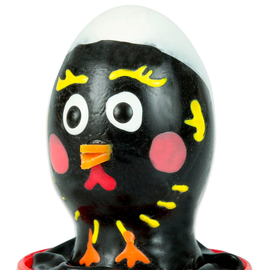 CONDOMERIE - HANDPAINTED NOVELTY CONDOMS CHICKEN BLACK - My naughty haven #