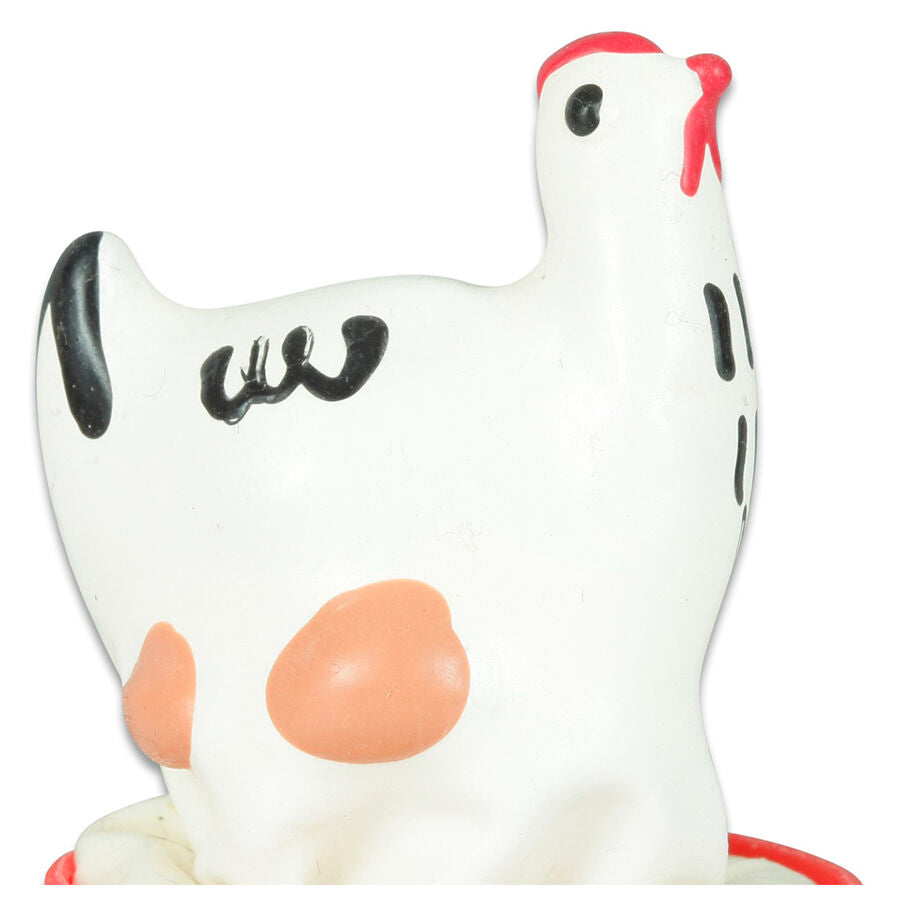 CONDOMERIE - HANDPAINTED NOVELTY CONDOMS CHICKEN WHITE - My naughty haven #
