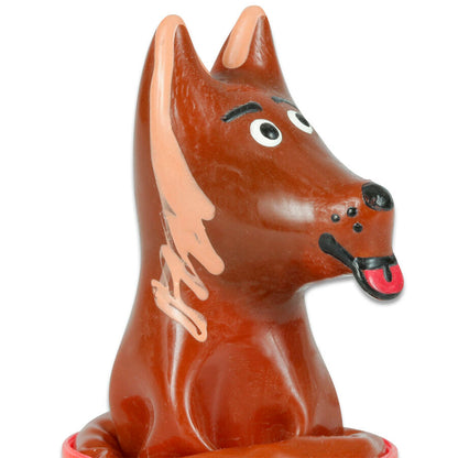 CONDOMERIE - HANDPAINTED NOVELTY CONDOMS DOG - My naughty haven #