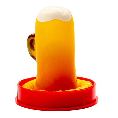 CONDOMERIE - HANDPAINTED NOVELTY CONDOMS GLASS OF BEER - My naughty haven #