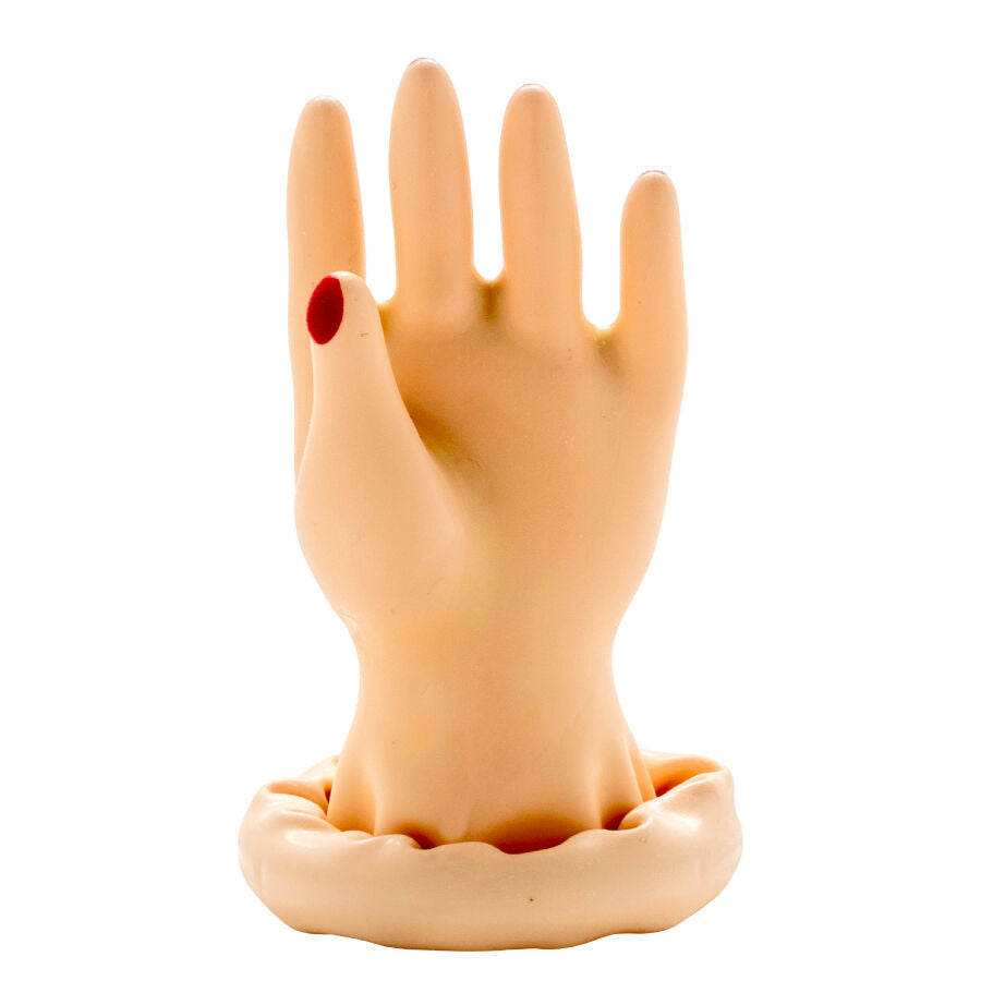 CONDOMERIE - HANDPAINTED NOVELTY CONDOMS HAND MODEL 1 - My naughty haven #