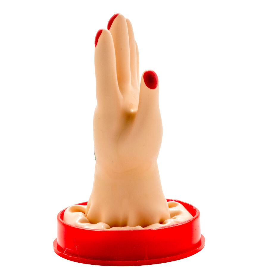 CONDOMERIE - HANDPAINTED NOVELTY CONDOMS HAND MODEL 1 - My naughty haven #