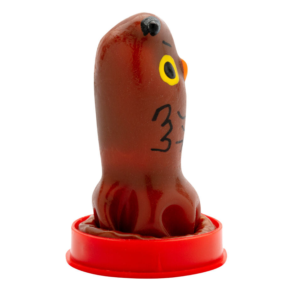 CONDOMERIE - HANDPAINTED NOVELTY CONDOMS OWL - My naughty haven #