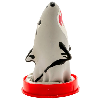 CONDOMERIE - HANDPAINTED NOVELTY CONDOMS SHARK MODEL 1 - My naughty haven #