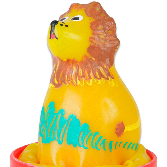 CONDOMERIE - HANDPAINTED NOVELTY CONDOMS SITTING LION - My naughty haven #