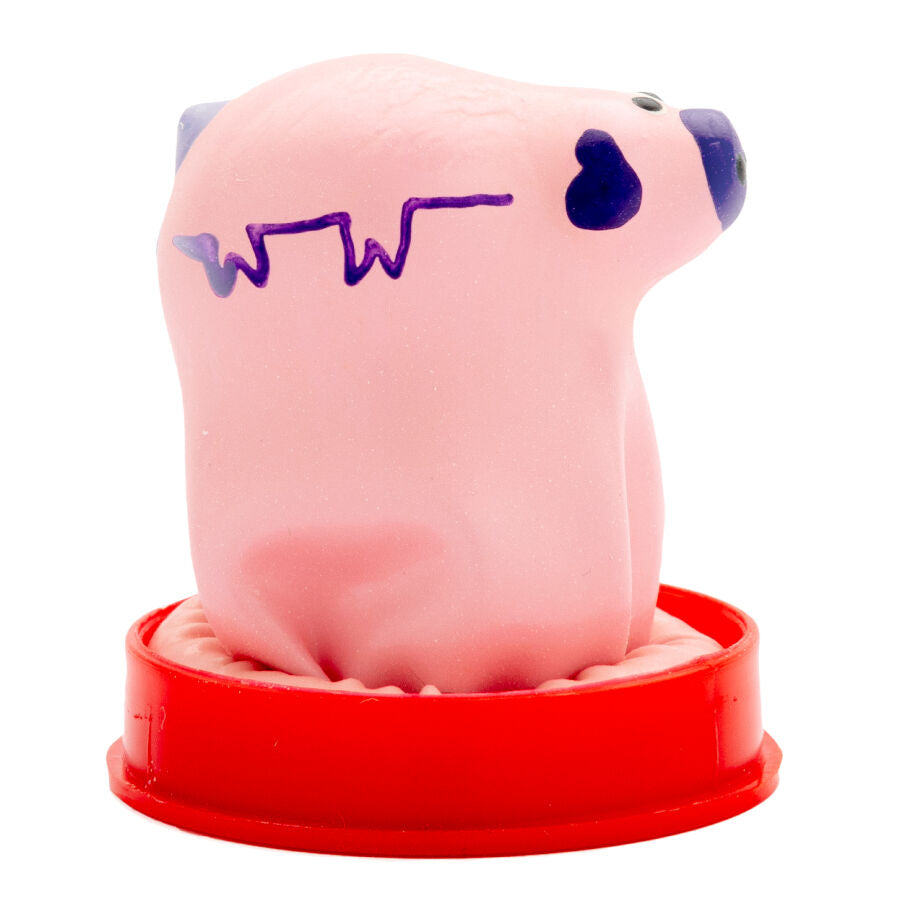 CONDOMERIE - HANDPAINTED NOVELTY CONDOMS SMALL PIG - My naughty haven #