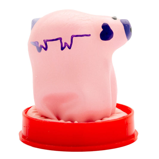 CONDOMERIE - HANDPAINTED NOVELTY CONDOMS SMALL PIG - My naughty haven #
