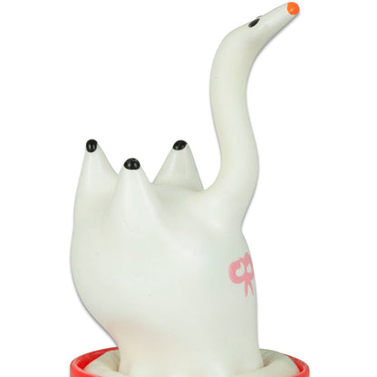 CONDOMERIE - HANDPAINTED NOVELTY CONDOMS SWAN - My naughty haven #