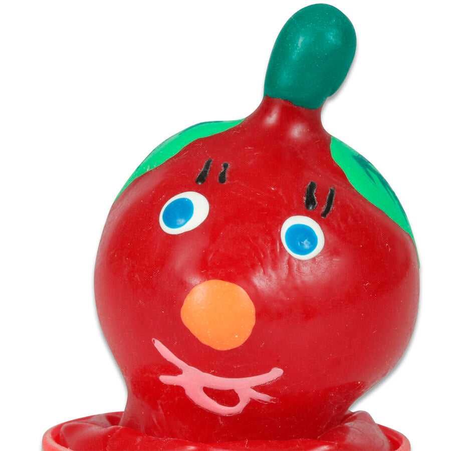 CONDOMERIE - HANDPAINTED NOVELTY CONDOMS TOMATO - My naughty haven #
