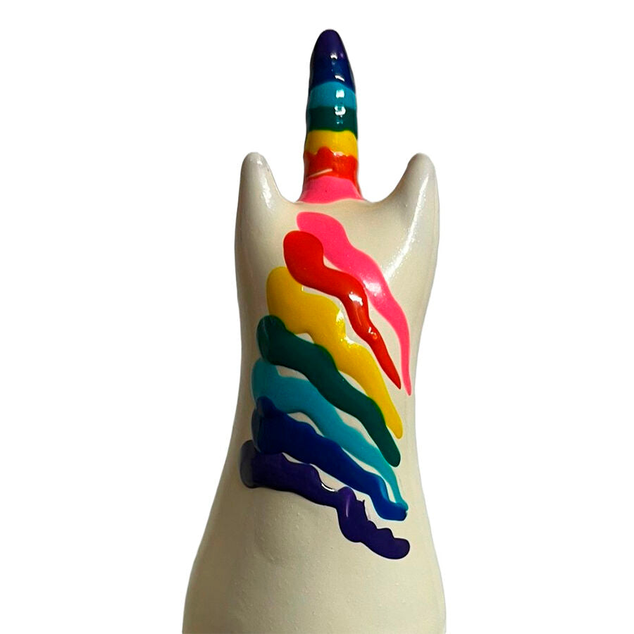 CONDOMERIE - HANDPAINTED NOVELTY CONDOMS UNICORN RAINBOW - My naughty haven #