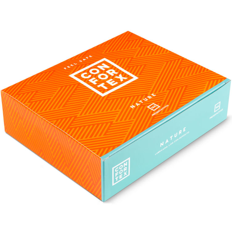CONFORTEX - CONDOM NATURE BOX 144 UNITS - My naughty haven #