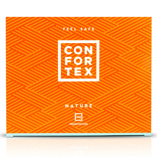 CONFORTEX - CONDOM NATURE BOX 144 UNITS - My naughty haven #