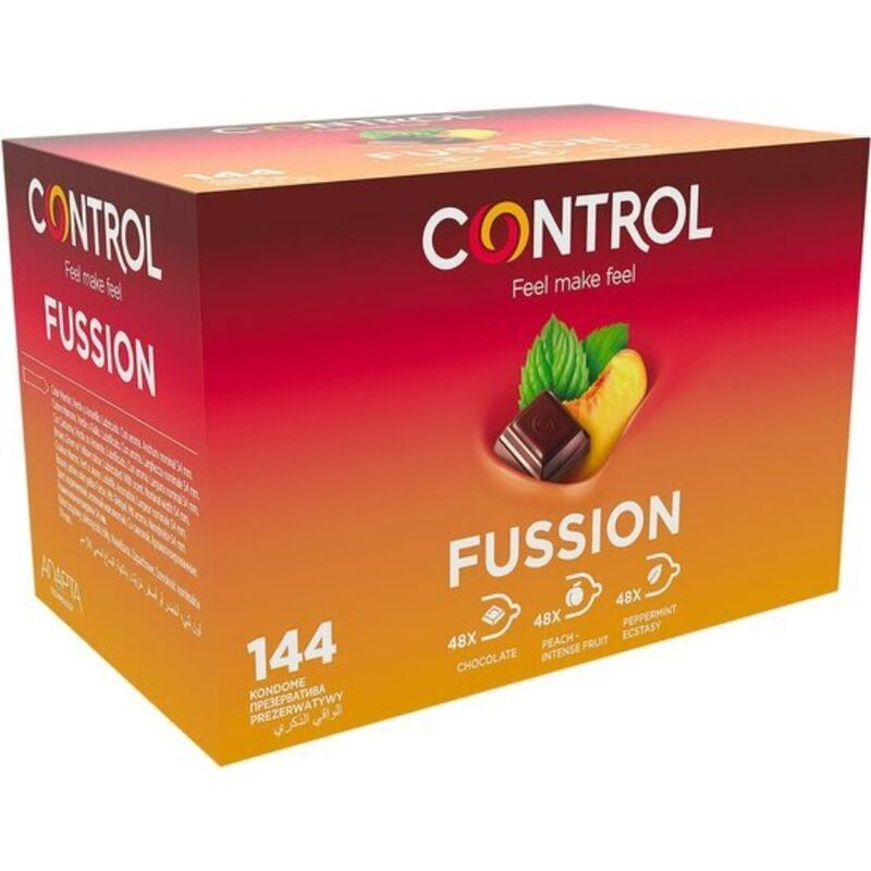CONTROL - ADAPTA FUSSION CONDOMS 144 UNITS - My naughty haven #