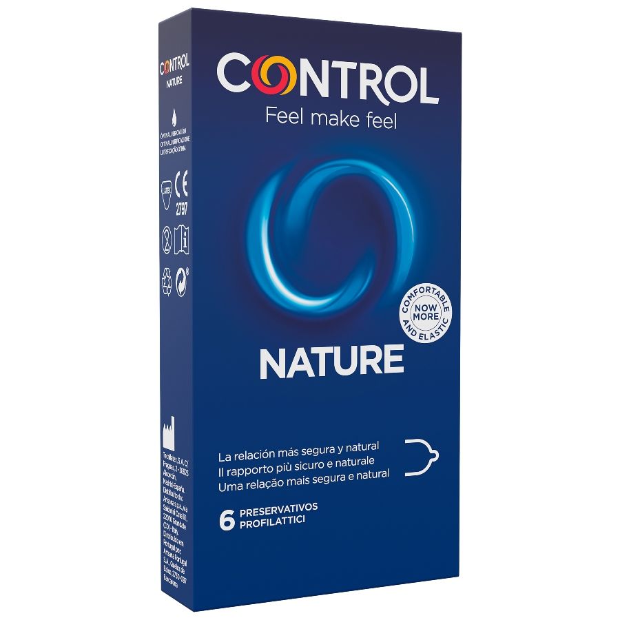 CONTROL - ADAPTA NATURE CONDOMS 6 UNITS - My naughty haven #