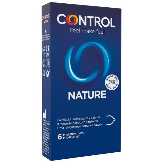 CONTROL - ADAPTA NATURE CONDOMS 6 UNITS - My naughty haven #