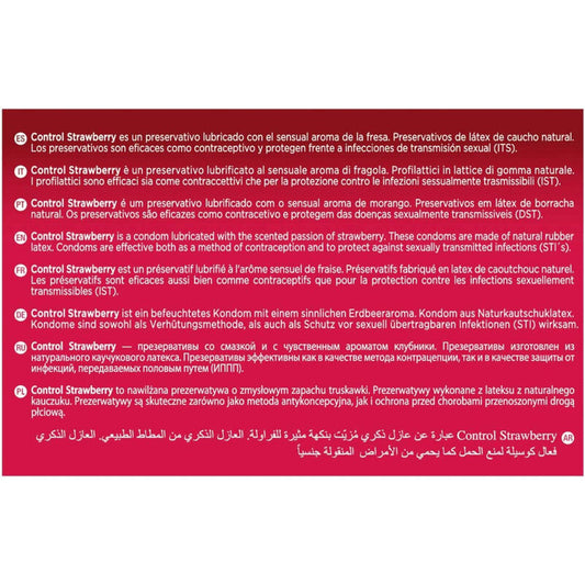 КОНТРОЛ - АДАПТА ПРЕЗЕРВАТИВИ С ЯГОДА 144 БРОЙКИ