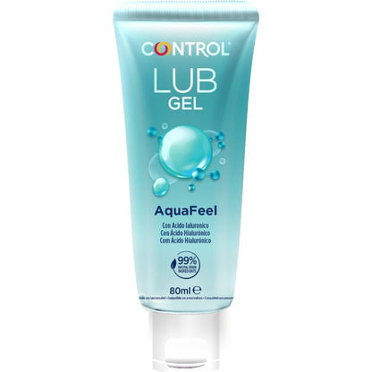 CONTROL - AQUAFEEL LUBRICANT WITH HYALURONIC ACID 80 ML - My naughty haven #