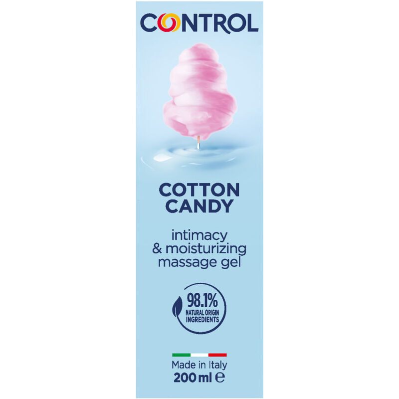CONTROL - COTTON CANDY MASSAGE GEL 3 IN 1 200 ML - My naughty haven #