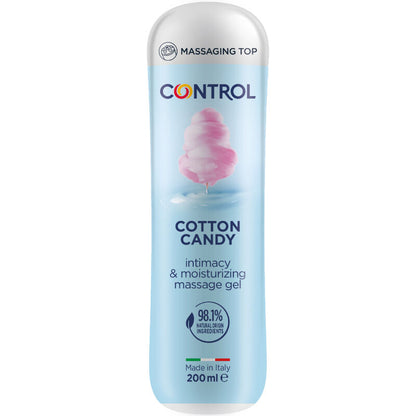 CONTROL - COTTON CANDY MASSAGE GEL 3 IN 1 200 ML - My naughty haven #