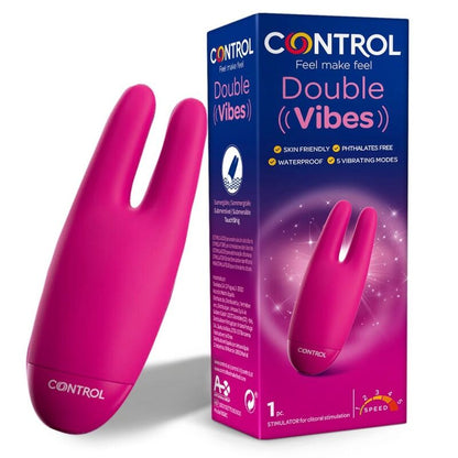CONTROL - DOUBLE VIBES STIMULATOR - My naughty haven #