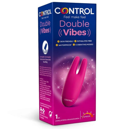 CONTROL - DOUBLE VIBES STIMULATOR - My naughty haven #