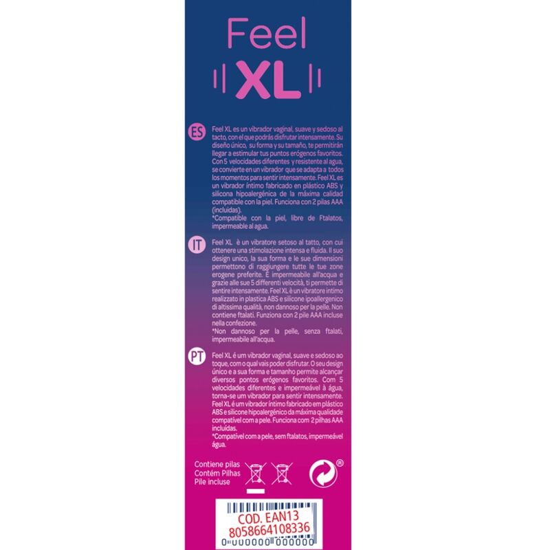CONTROL - FEEL XL VIBRATING BULLET - My naughty haven #