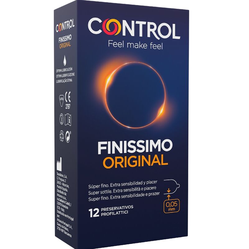 CONTROL - FINISSIMO CONDOMS 12 UNITS - My naughty haven #