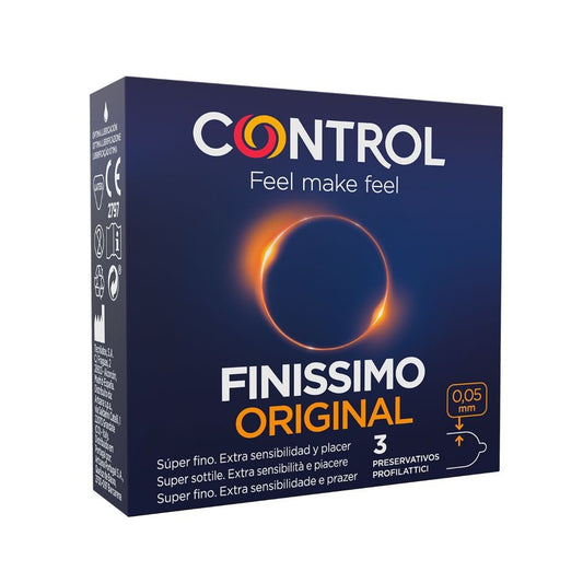 CONTROL - FINISSIMO ПРЕЗЕРВАТИВИ 3 БРОЯ