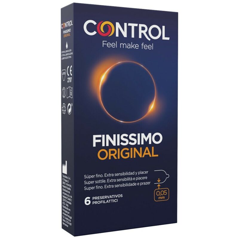 CONTROL - FINISSIMO ORIGINAL 6 UNITS - My naughty haven #