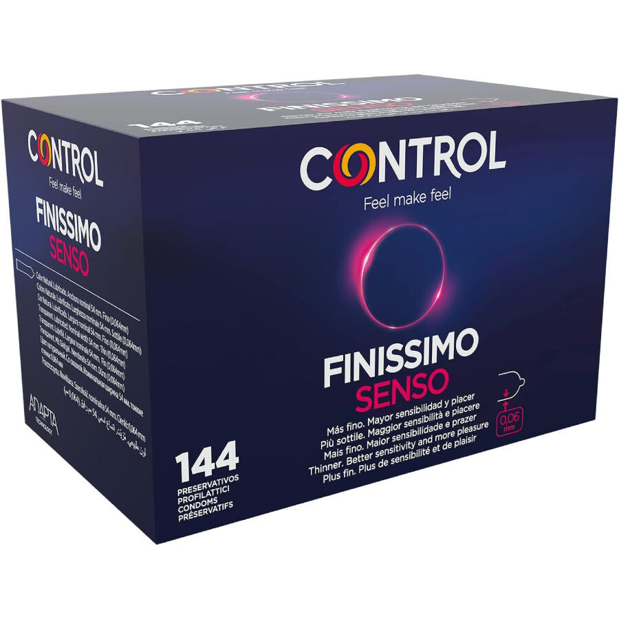 CONTROL - FINISSIMO SENSO CONDOMS 144 UNITS - My naughty haven #