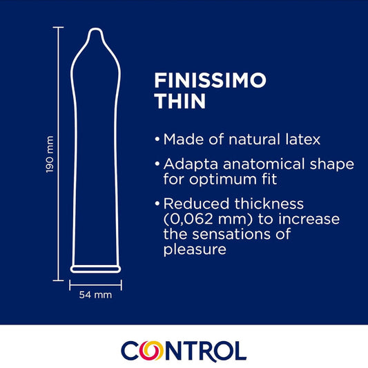 CONTROL - FINISSIMO SENSO CONDOMS 144 UNITS - My naughty haven #