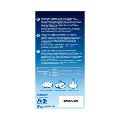 CONTROL - FREE SIN LATEX CONDOMS 5 UNITS - My naughty haven #