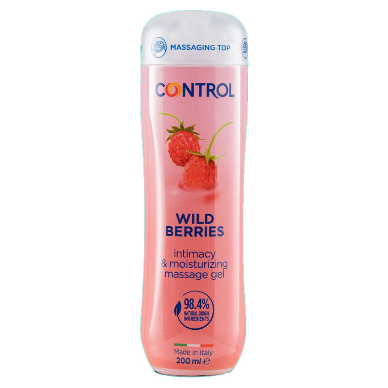 CONTROL - MASSAGE GEL 3 IN 1 WILD BERRIES 200 ML - My naughty haven #