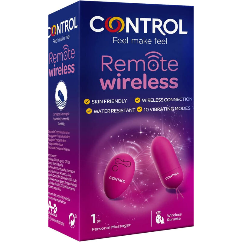 CONTROL - PERSONAL MASSAGER WIRELESS REMOTE CONTROL - My naughty haven #
