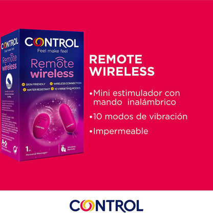 CONTROL - PERSONAL MASSAGER WIRELESS REMOTE CONTROL - My naughty haven #