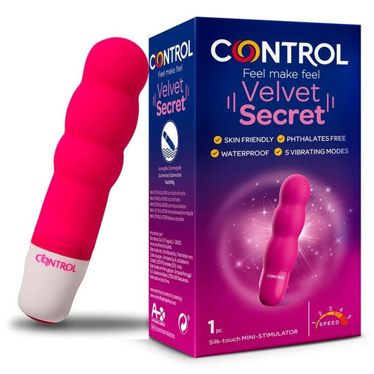 CONTROL - VELVET SECRET MINI STIMULATOR - My naughty haven #