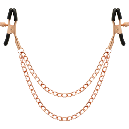 COQUETTE CHIC DESIRE - FANTASY METAL NIPPLE CLIPS WITH CHAIN - My naughty haven #