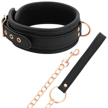 COQUETTE CHIC DESIRE - FANTASY VEGAN LEATHER COLLAR WITH NEOPRENE LINING - My naughty haven #