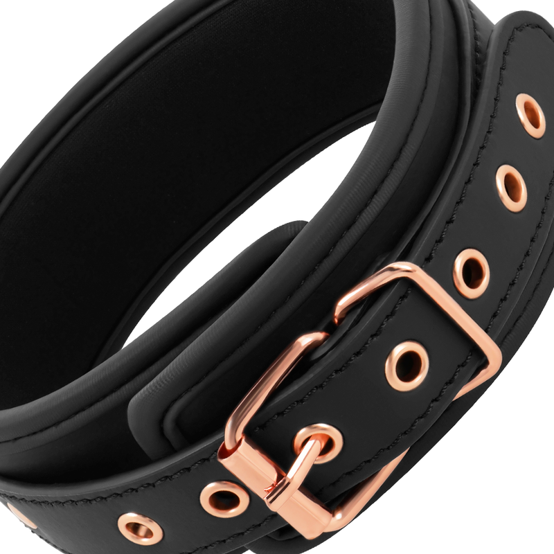 COQUETTE CHIC DESIRE - FANTASY VEGAN LEATHER COLLAR WITH NEOPRENE LINING - My naughty haven #