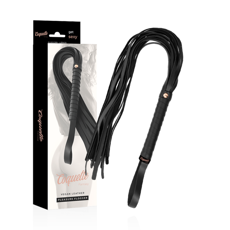 COQUETTE CHIC DESIRE - FANTASY VEGAN LEATHER FLOGGER - My naughty haven #