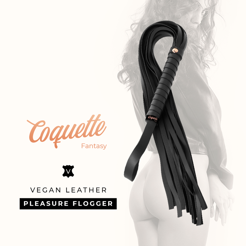 COQUETTE CHIC DESIRE - FANTASY VEGAN LEATHER FLOGGER - My naughty haven #