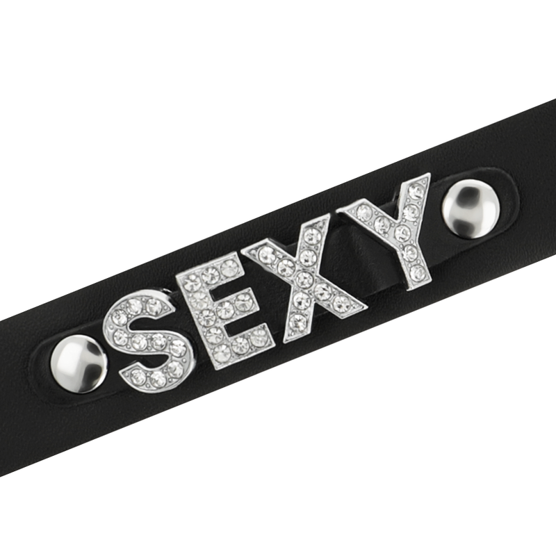 COQUETTE CHIC DESIRE - SEXY VEGAN LEATHER CHOKER - My naughty haven #