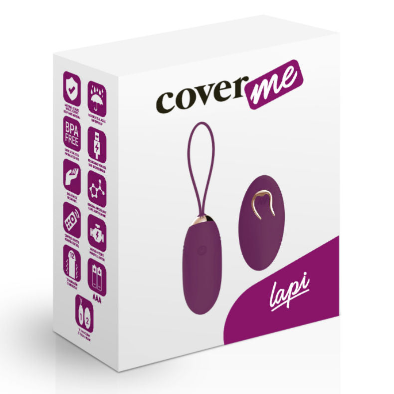 COVERME - Яйце с дистанционно управление LAPI LILAC