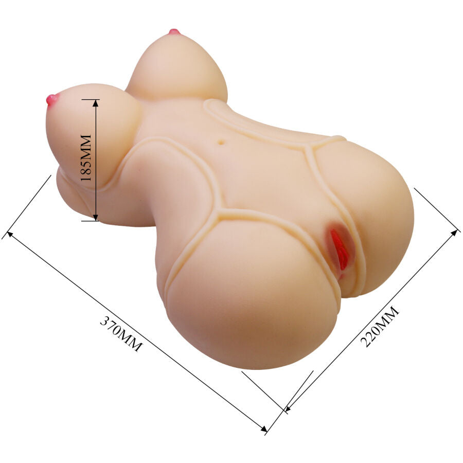 CRAZY BULL - DIANA REALISTIC FEMALE TORSO VAGINA AND ANAL 5 KG - My naughty haven #