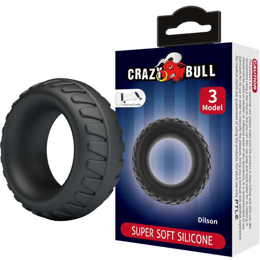 CRAZY BULL - DILSON SILICONE RING MODEL 3 - My naughty haven #