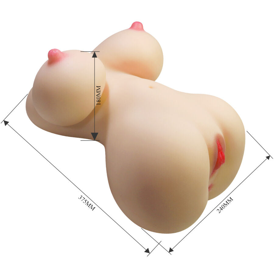 CRAZY BULL - FIONA REALISTIC FEMALE TORSO VAGINA AND ANAL 7.1 KG - My naughty haven #