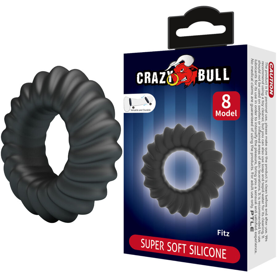 CRAZY BULL - FITZ SILICONE RING MODEL 8 - My naughty haven #